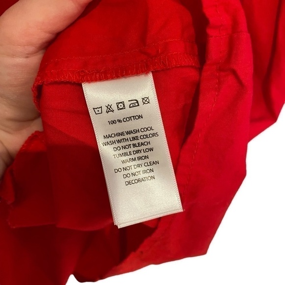 LUCY & LAUREL bohemian red dress - size s - Picture 5 of 7